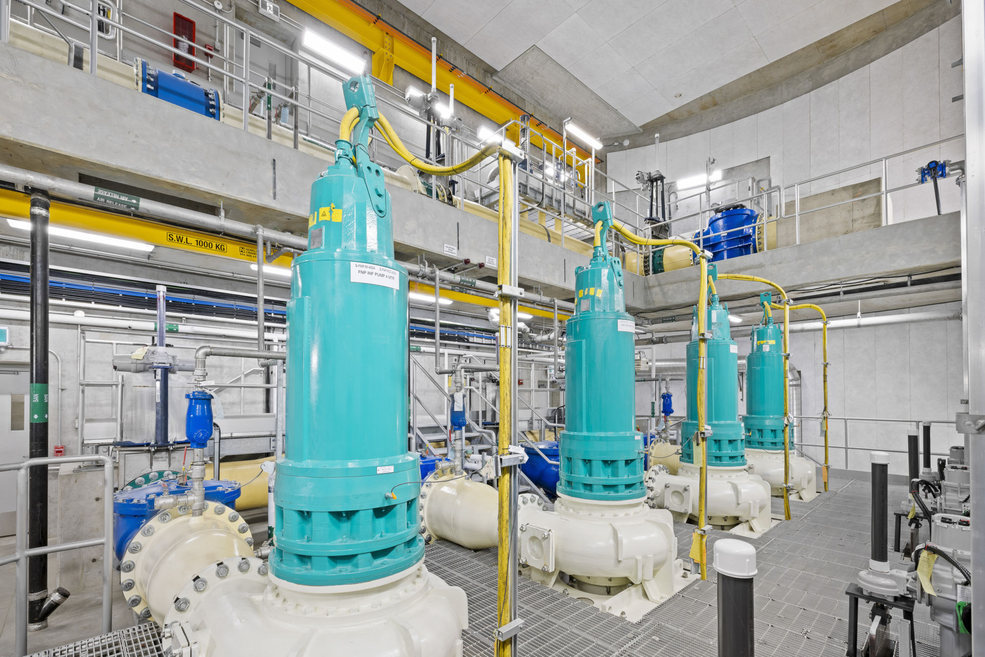 North Shore Wastewater Treatment Plant Conveyance Project Interior Pumps