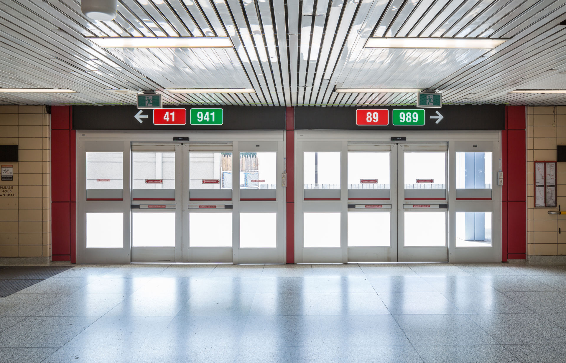 TTC Keele Station Interior Entrance