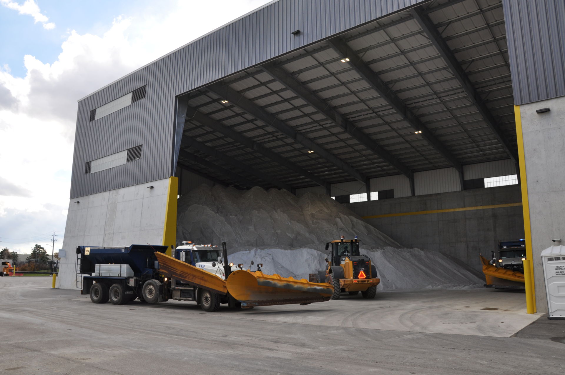 Peel Salt Management Facility - Design-Build - Interior