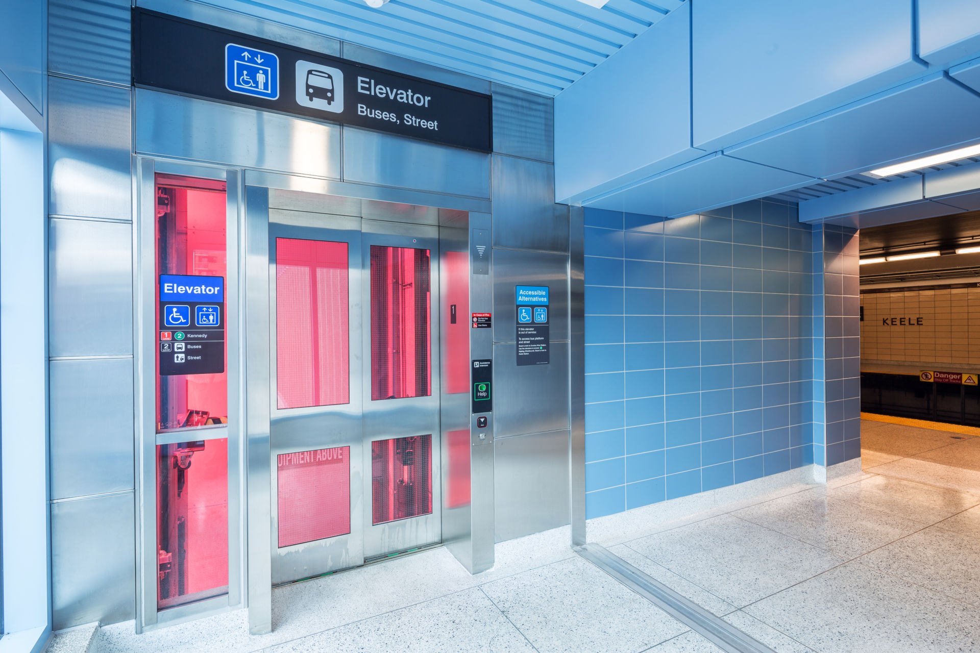 TTC Keele Station Elevator