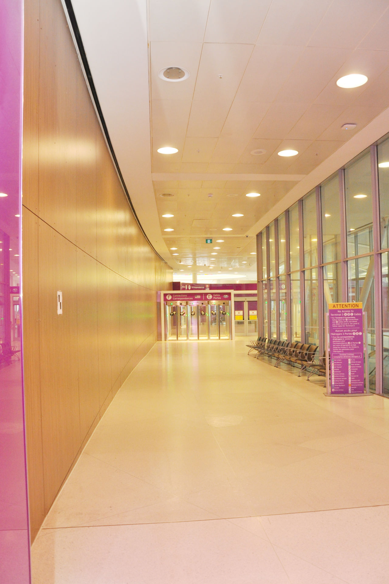 GTAA T1 Sectorization WP2 Hallway