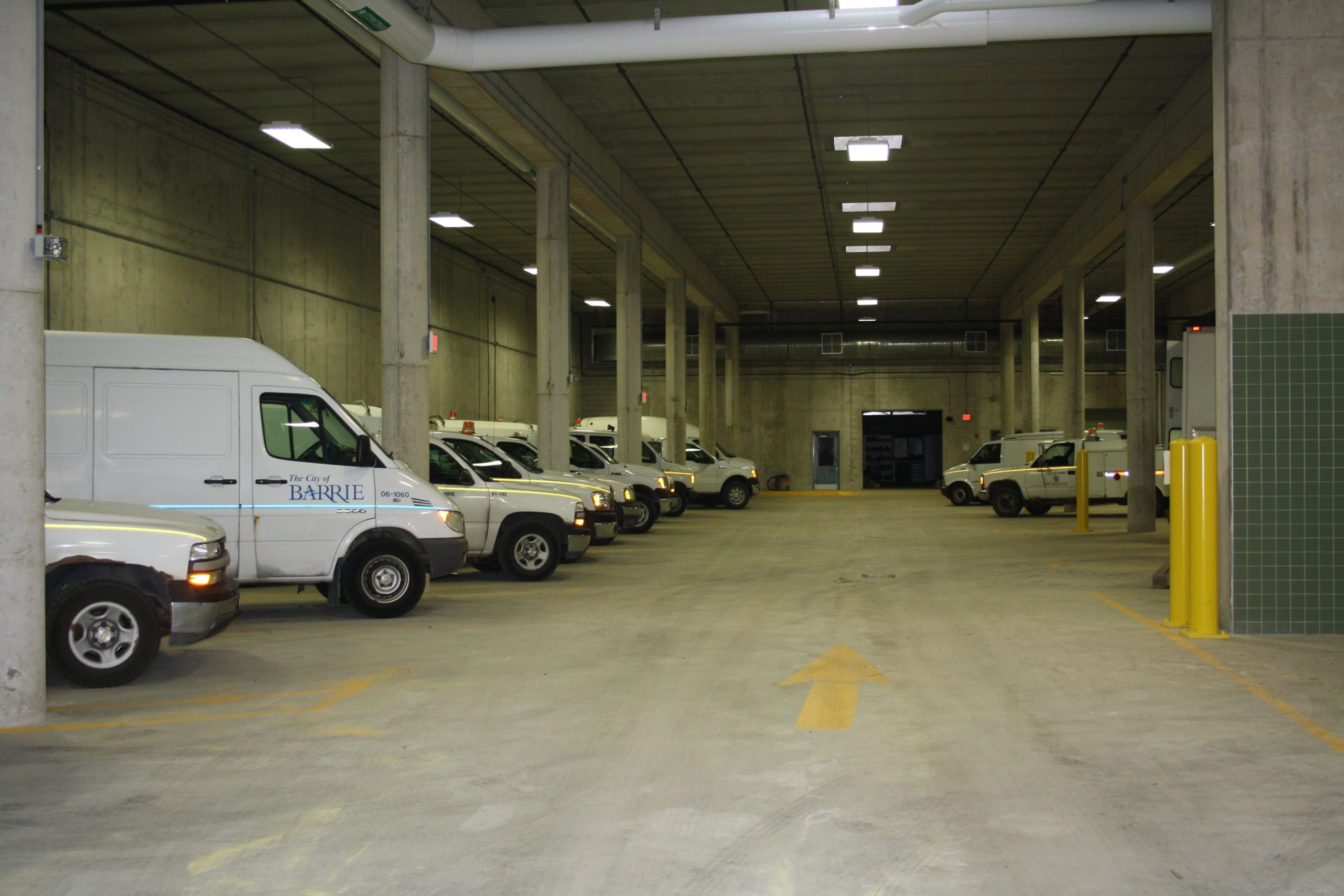 Barrie SWTP Interior Parking