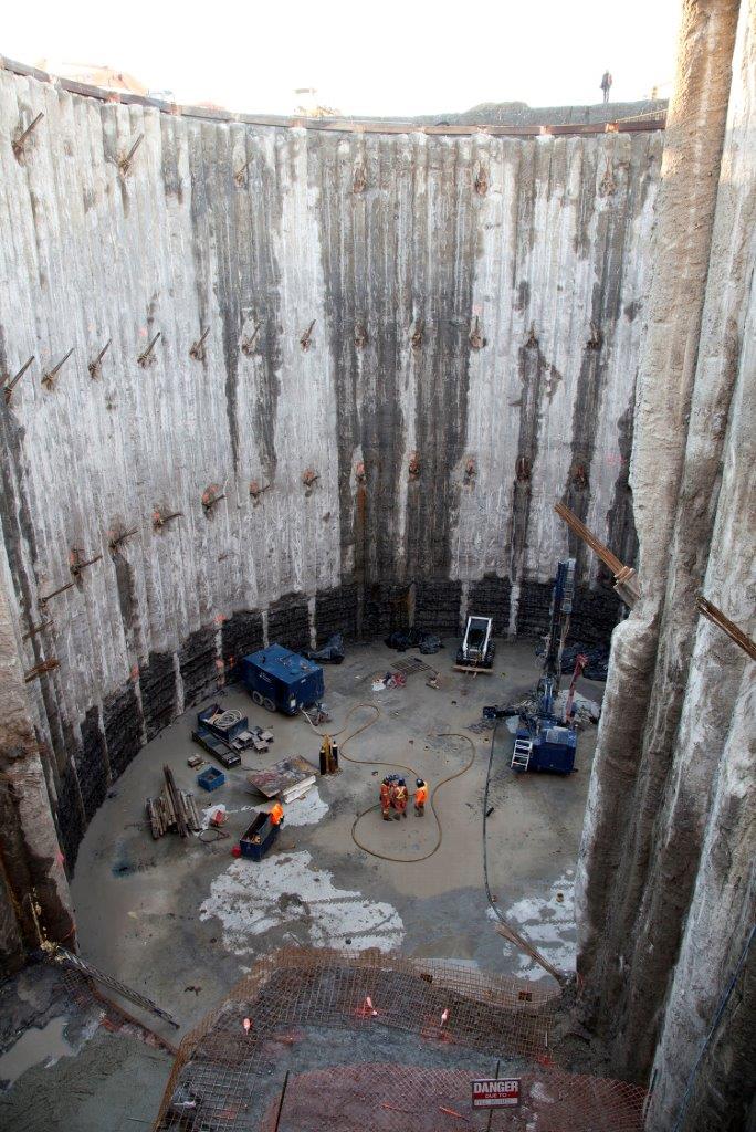 Duffin Creek Secant Piles