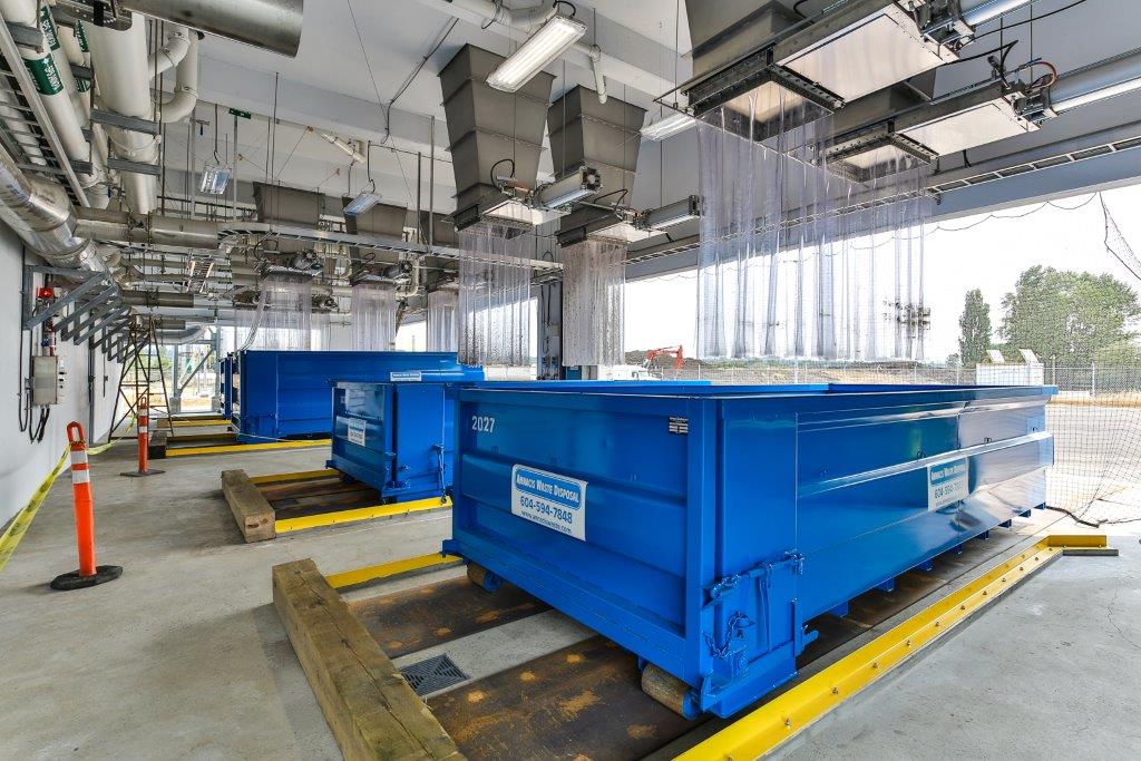 Iona WWTP Interior Bins