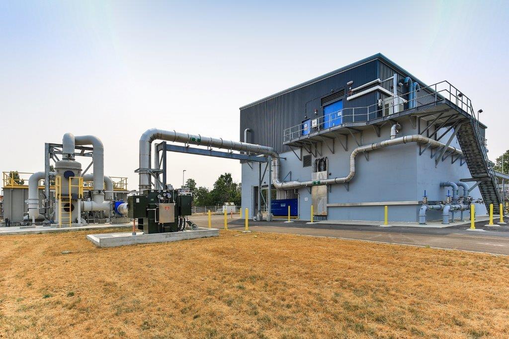 Iona WWTP Exterior Pipes