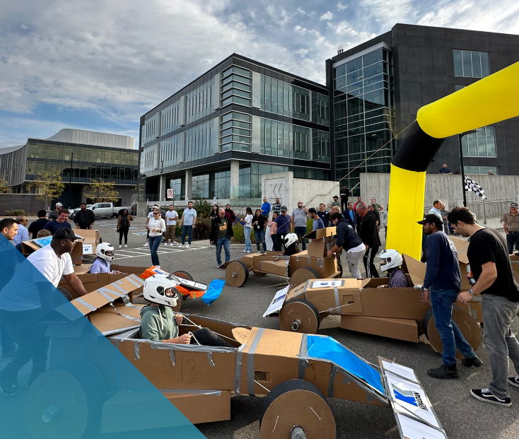Kenaidan box car derby event